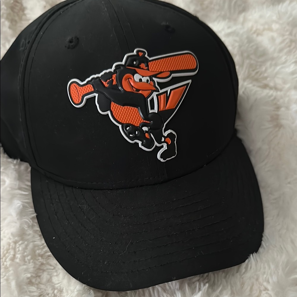MLB Black and Orange Baseball Cap